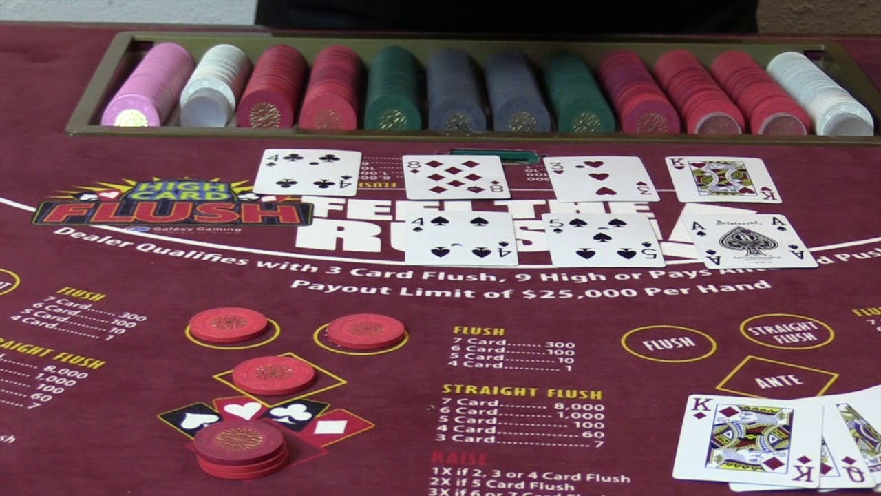 casino card game flush